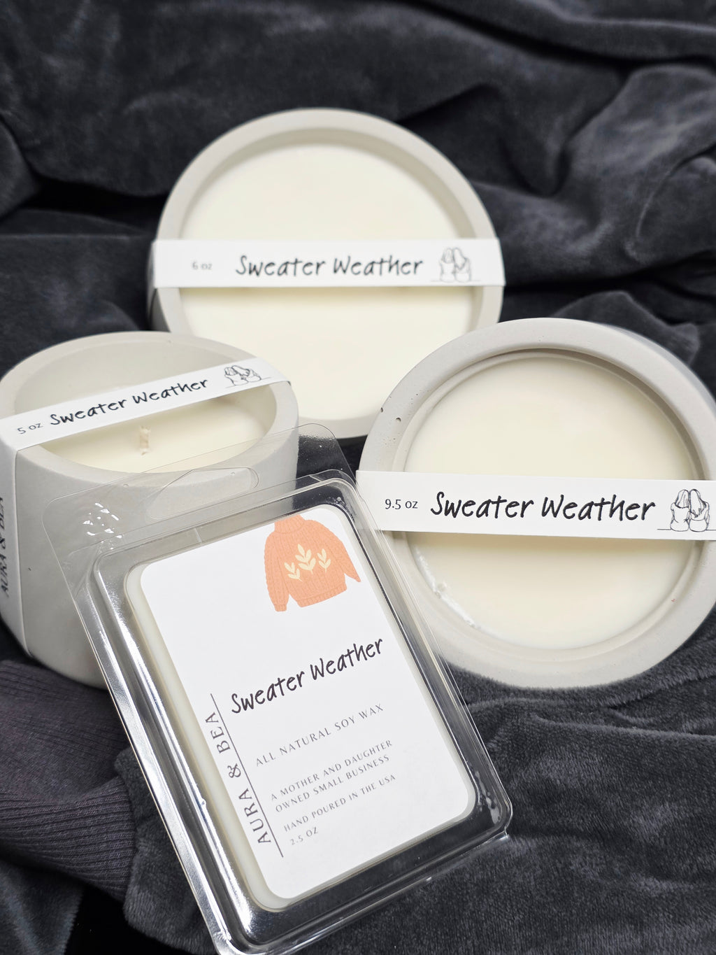 Sweater Weather | All Natural Soy Wax | Sunday Morning