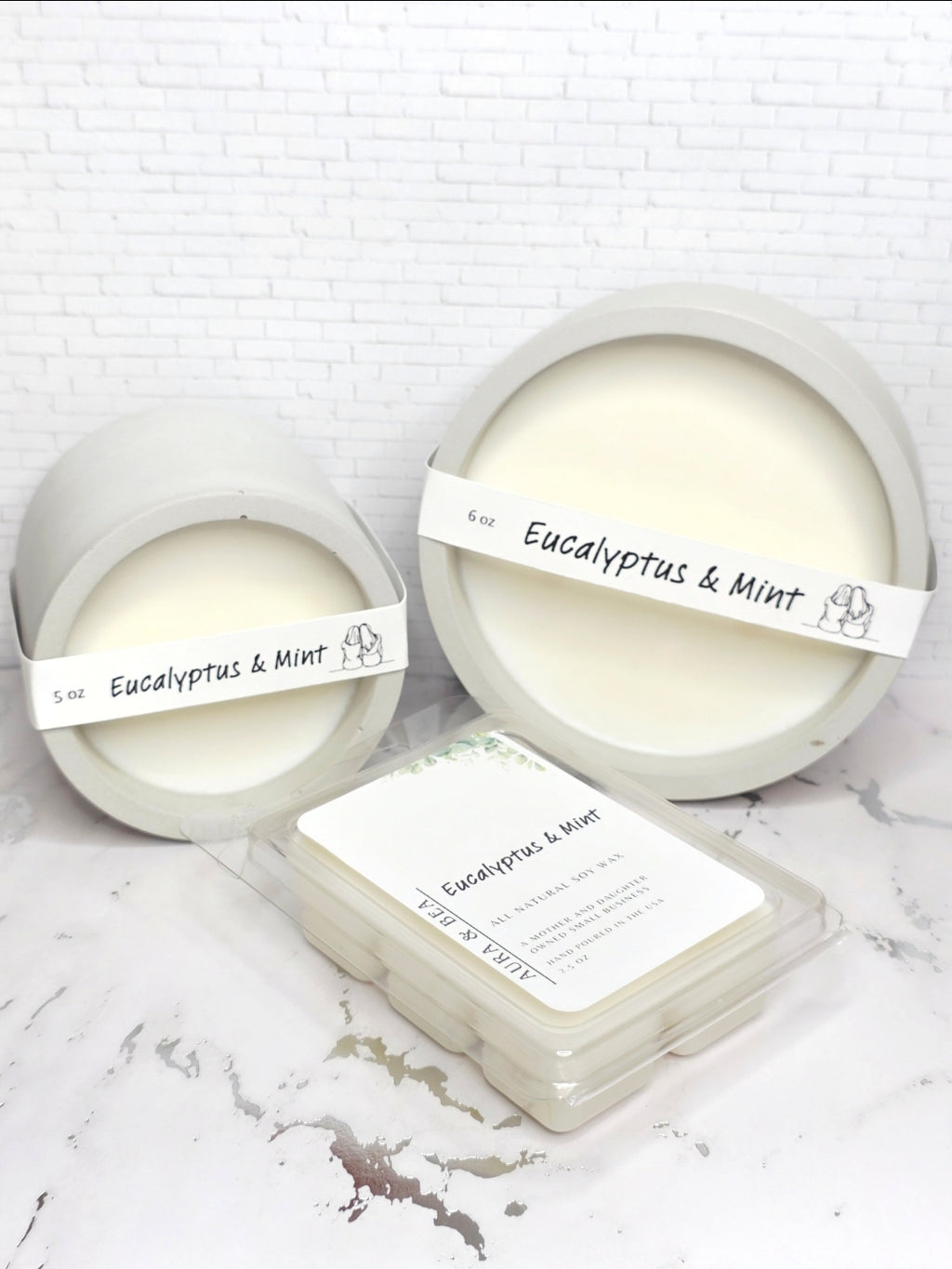 Eucalyptus & Mint | All Natural Soy Wax | Spa Resort
